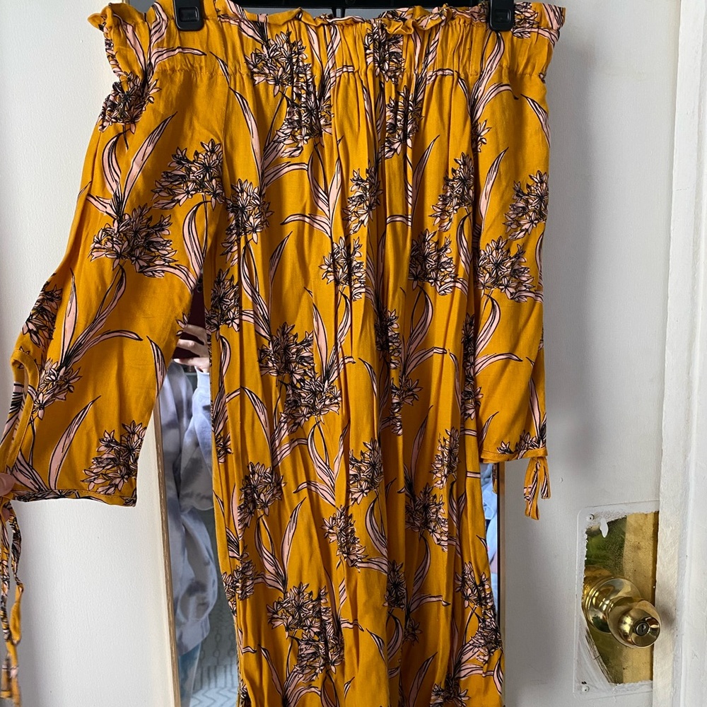Mink Pink yellow floral dress